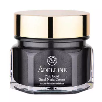 Крем для лица Adelline 24K Gold Snail Night Cream