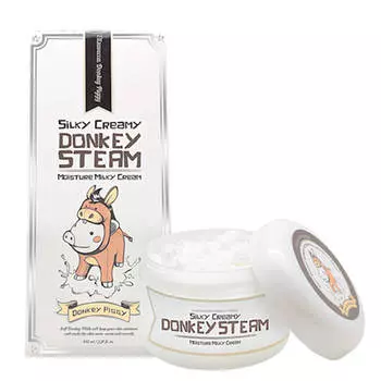 Крем для лица Elizavecca Silky Creamy Donkey Steam Moisture Milky Cream