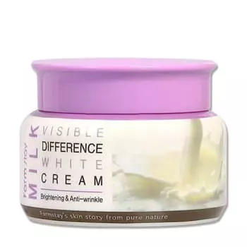 Крем для лица FarmStay Milk Visible Difference White Cream