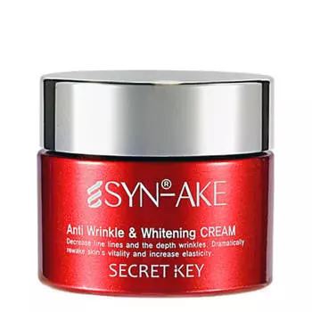 Крем для лица Secret Key Syn-Ake Anti Wrinkle &amp; Whitening Cream
