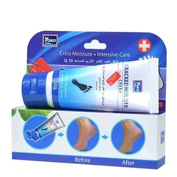 Крем для пяток YOKO Cracked Heel Q10 Cream