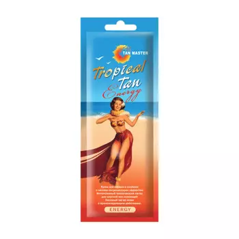 Крем для загара в солярии Tan Master Tropical Tan Energy (15 мл)