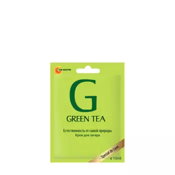 Крем для загара в солярии Tan Master Green Tea (15 мл)