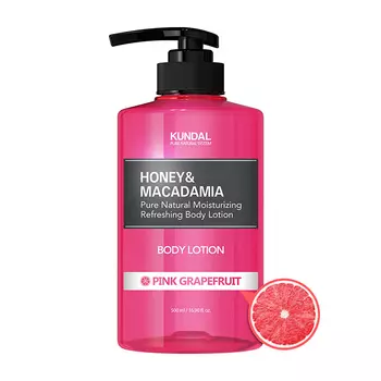 Лосьон для тела Kundal Honey &amp; Macadamia Pure Body Lotion Pink Grapefruit