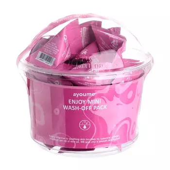 Маска для лица Ayoume Enjoy Mini Wash-Off Pack (30 шт.)
