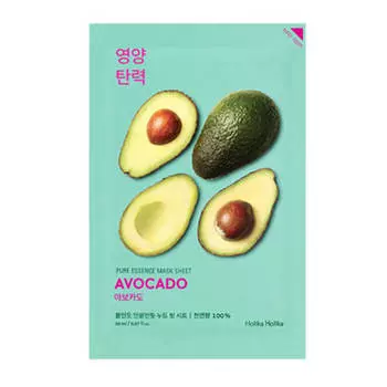 Маска для лица Holika Holika Pure Essence Mask Sheet - Avocado