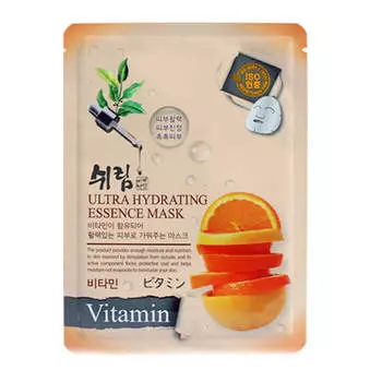 Маска для лица Shelim Hydrating Essence Mask - Vitamin