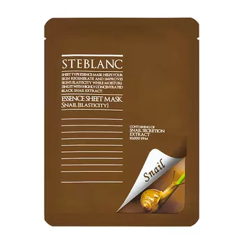 Маска для лица Steblanc Essence Sheet Mask - Snail