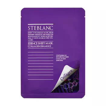 Маска для лица Steblanc Essence Sheet Mask - Collagen