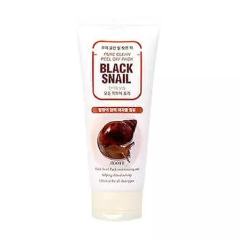 Маска-плёнка Jigott Black Snail Pure Clean Peel Off Pack