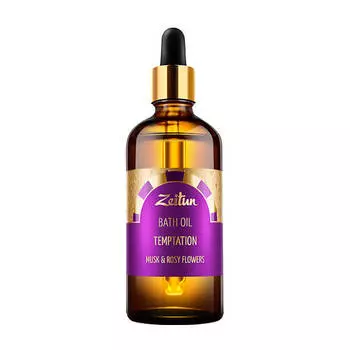 Масло для ванны Zeitun Temptation Musk &amp; Rosy Flowers Bath Oil