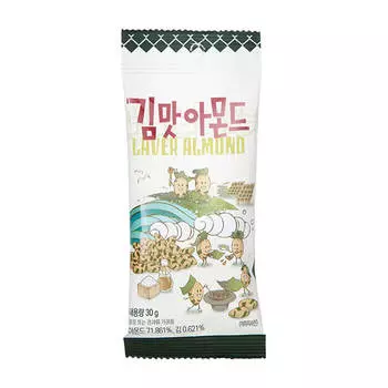Миндаль обжаренный Kukje Tom's Farm Seaweed Flavor Almond