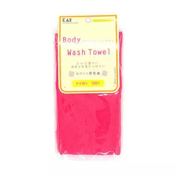 Мочалка для душа Kai Wash Towel Raspberry