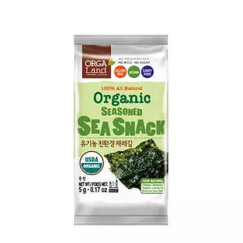 Морская капуста Jin Yang Organic Seasoned Sea Snack