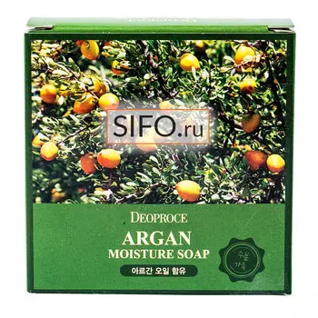 Мыло для лица Deoproce Argan Moisture Soap