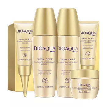 Набор для лица BioAqua Snail Dope Radiance Moisturizing Set