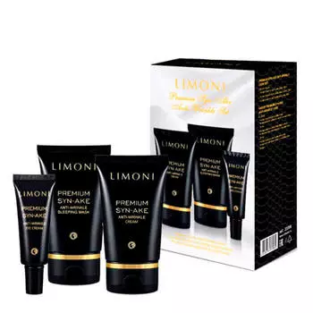 Набор для лица Limoni Premium Syn-Ake Anti-Wrinkle Care Set