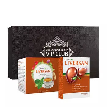 Набор для печени DobroVit Liversan "Интенсивный курс"