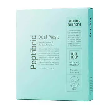 Набор масок Vitabrid C12 Peptibrid Dual Mask Soothing Balancing (5 шт)
