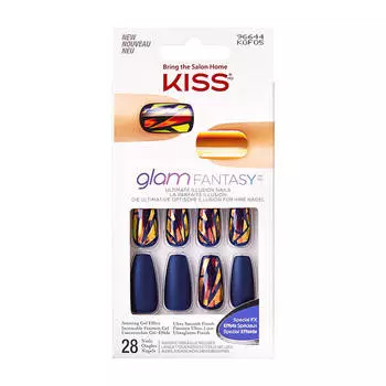 Набор накладных ногтей Kiss Glam Fantasy Nail Kit (KGF05C)