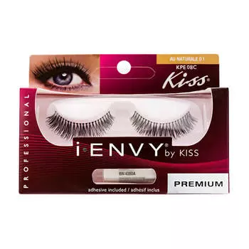Накладные ресницы Kiss I Envy Eyelashes #KPE08C Au Naturale 01 | Очарование