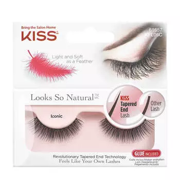 Накладные ресницы Kiss Looks so Natural Eyelashes Iconic (KFL06C)