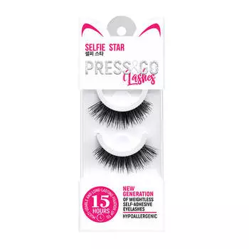 Накладные ресницы Selfie Star Press&amp;Go Sunday T9