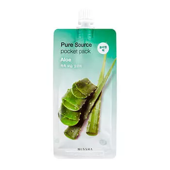 Ночная маска Missha Pure Source Pocket Pack - Aloe