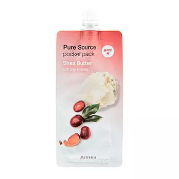 Ночная маска Missha Pure Source Pocket Pack - Shea Butter