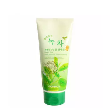 Очищающая пенка FoodaHolic Green Tea Fresh Soothing Foam Cleansing