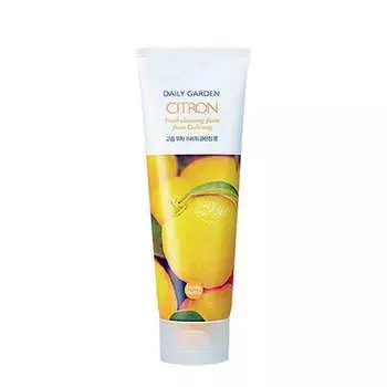 Очищающая пенка Holika Holika Daily Garden Goheung Citron Fresh Cleansing Foam