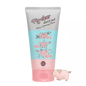 Очищающая пенка Holika Holika Pig-Clear Dust Out Deep Cleansing Foam