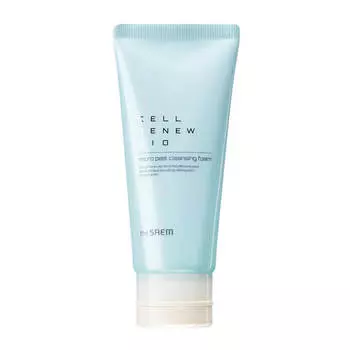Очищающая пенка The Saem Cell Renew Bio Micro Peel Cleansing Foam