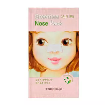 Патч для носа Etude House Green Tea Nose Patch