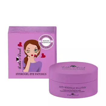 Патчи для век Little Devil Anti-Wrinkle Solution Hydrogel Eye Patches with Hyaluronic Acid &amp; Marine Complex