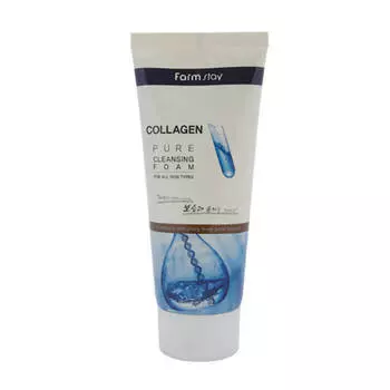 Пенка для лица FarmStay Collagen Pure Cleansing Foam