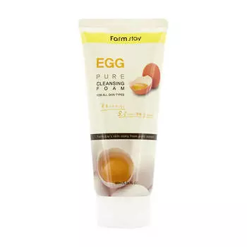 Пенка для лица FarmStay Egg Pure Cleansing Foam