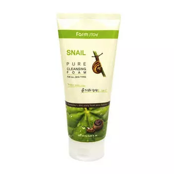 Пенка для лица FarmStay Snail Pure Cleansing Foam