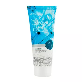 Пенка для умывания 3W Clinic Collagen Foam Cleansing