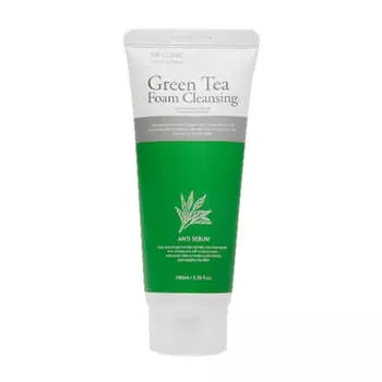 Пенка для умывания 3W Clinic Green Tea Foam Cleansing