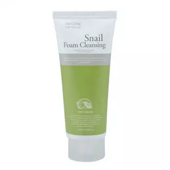 Пенка для умывания 3W Clinic Snail Foam Cleansing