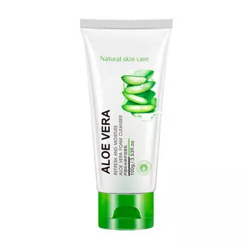 Пенка для умывания Bioaqua Refresh &amp; Moisture Aloe Vera Foam Cleanser