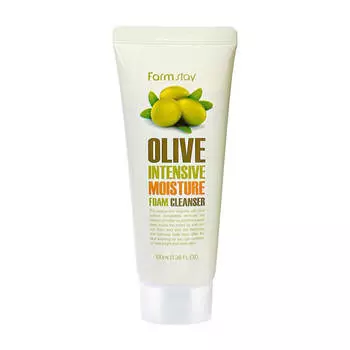 Пенка для умывания FarmStay Olive Intensive Moisture Foam Cleanser