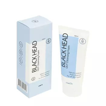 Пенка для умывания Med:B Black Head Out Cleansing Foam