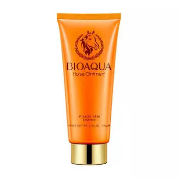 Пенка для умывания с лошадиным маслом Bioaqua Horse Ointment Foam