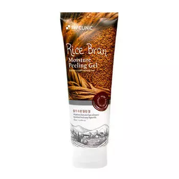 Пилинг-гель для лица 3W Clinic Rice Bran Moisture Peeling Gel