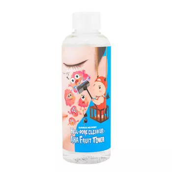 Пилинг-тонер Elizavecca Hell-Pore Clean Up AHA Fruit Toner