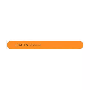 Пилка для ногтей Limoni Color Оранжевая
