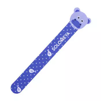 Пилка для ногтей Solomeya Lace Nail File 180/220 #Hippo | Бегемот