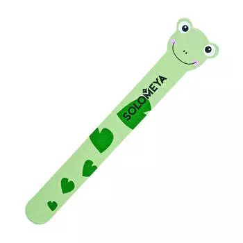 Пилка для ногтей Solomeya Lace Nail File 180/220 #Frog | Лягушка